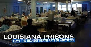 Louisiana -  Highest Incarceration and Worst Prison Healthcare?